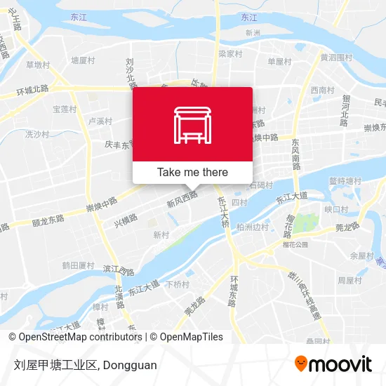 刘屋甲塘工业区 map