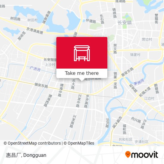 惠昌厂 map