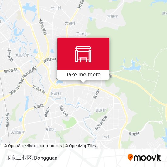 玉泉工业区 map