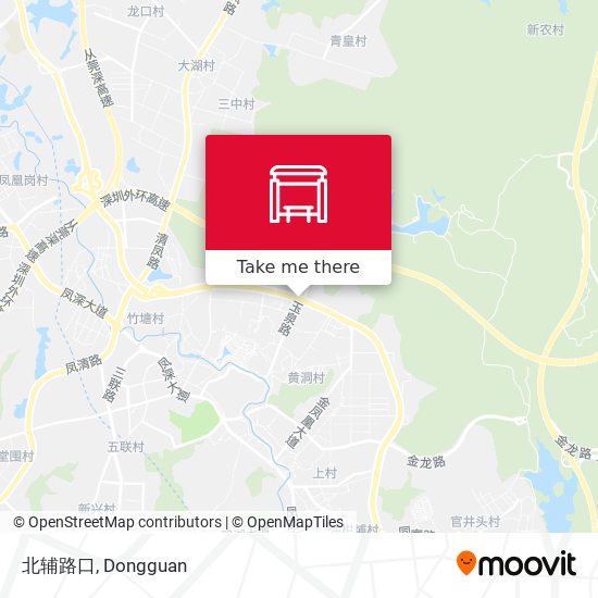 北辅路口 map