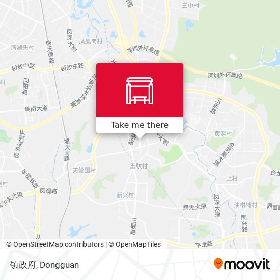 镇政府 map