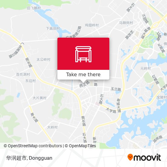 华润超市 map