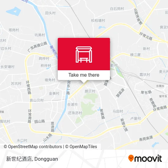 新世纪酒店 map