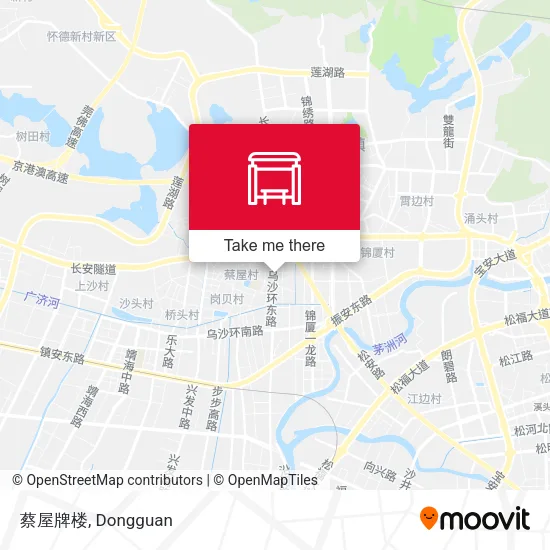 蔡屋牌楼 map