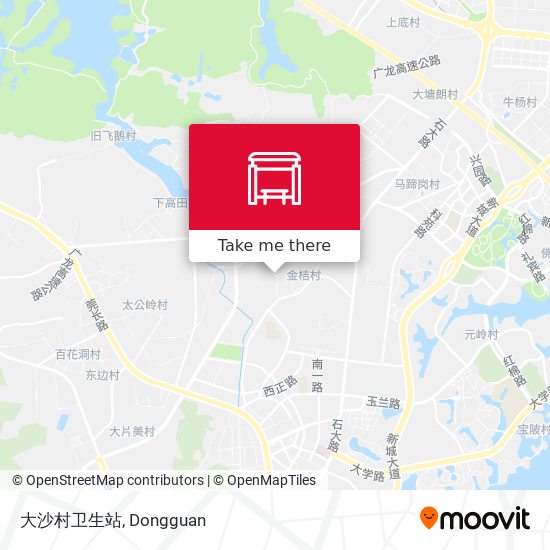 大沙村卫生站 map