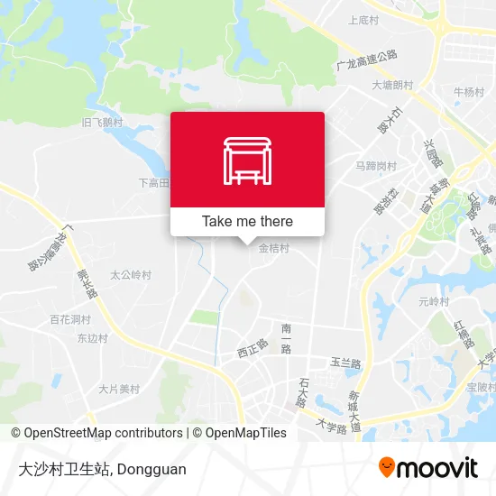 大沙村卫生站 map