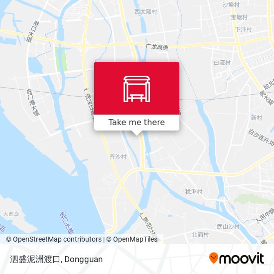 泗盛泥洲渡口 map