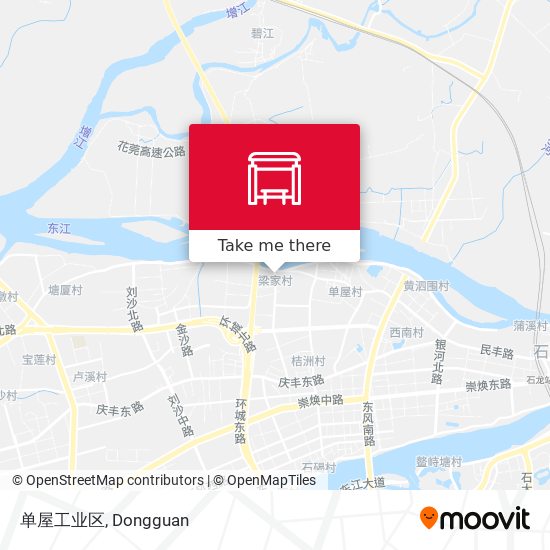 单屋工业区 map