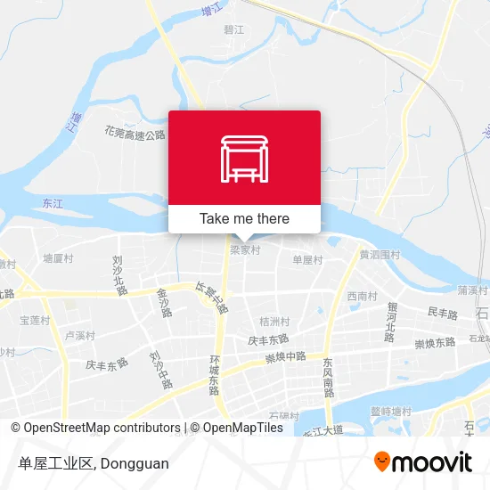 单屋工业区 map