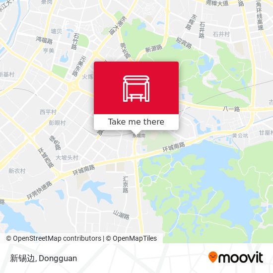 新锡边 map