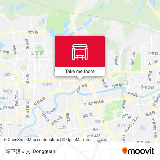 塘下涌立交 map