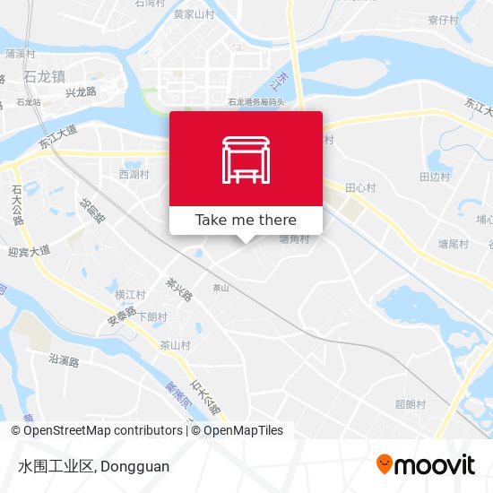 水围工业区 map
