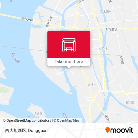 西大坦新区 map