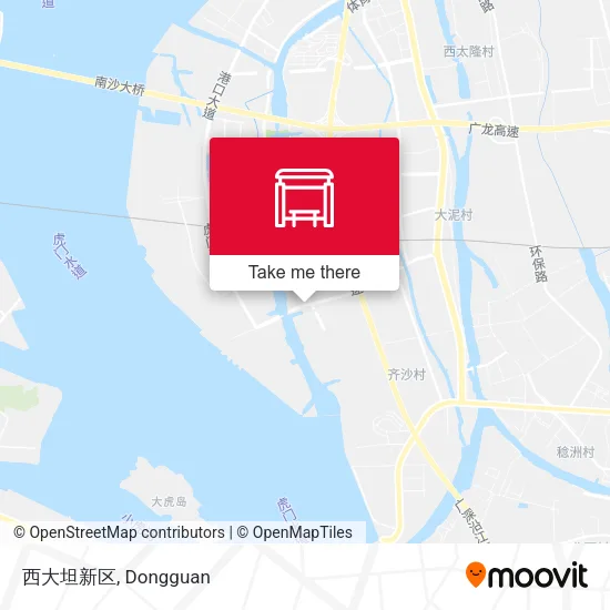 西大坦新区 map