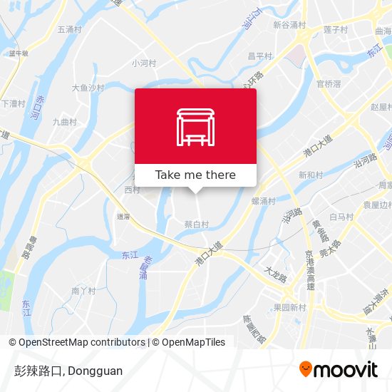 彭辣路口 map