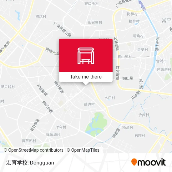 宏育学校 map