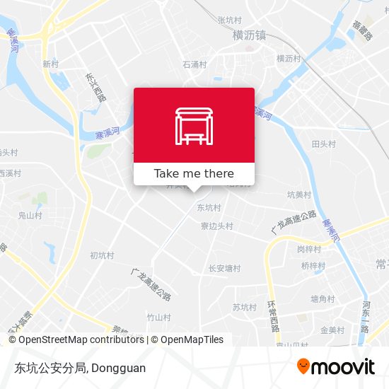 东坑公安分局 map