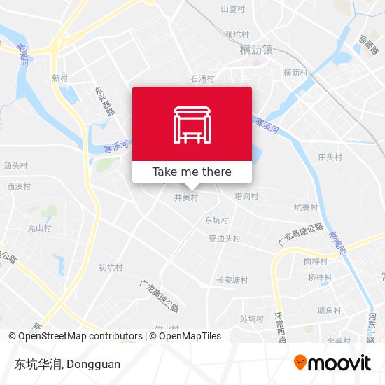 东坑华润 map