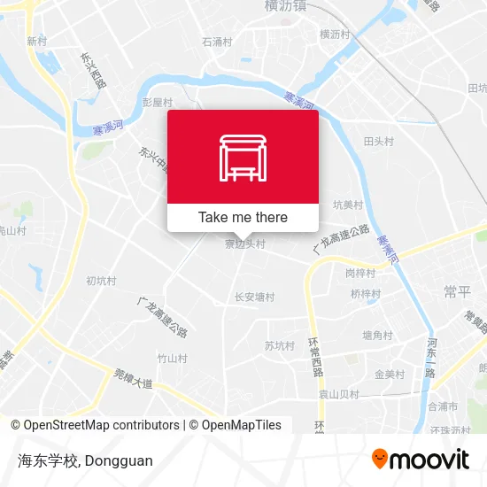 海东学校 map