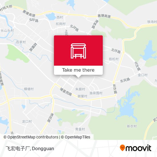 飞宏电子厂 map
