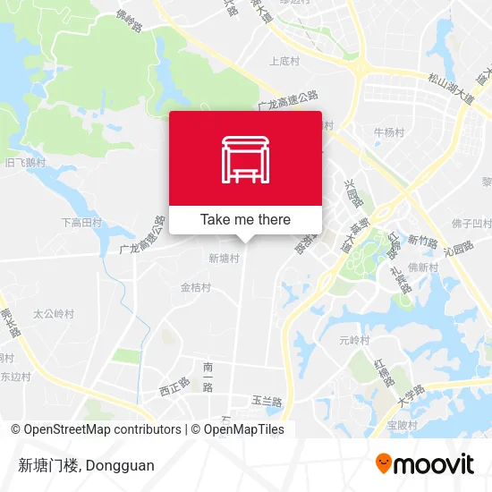 新塘门楼 map