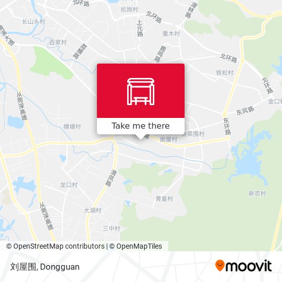 刘屋围 map