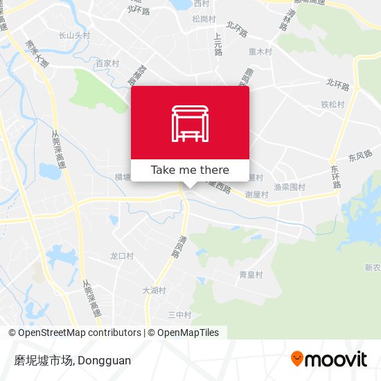 磨坭墟市场 map