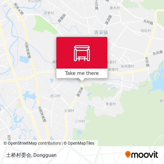 土桥村委会 map