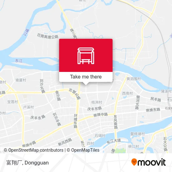 富翔厂 map