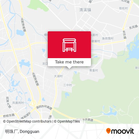 明珠厂 map