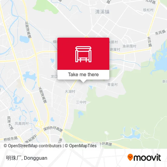 明珠厂 map