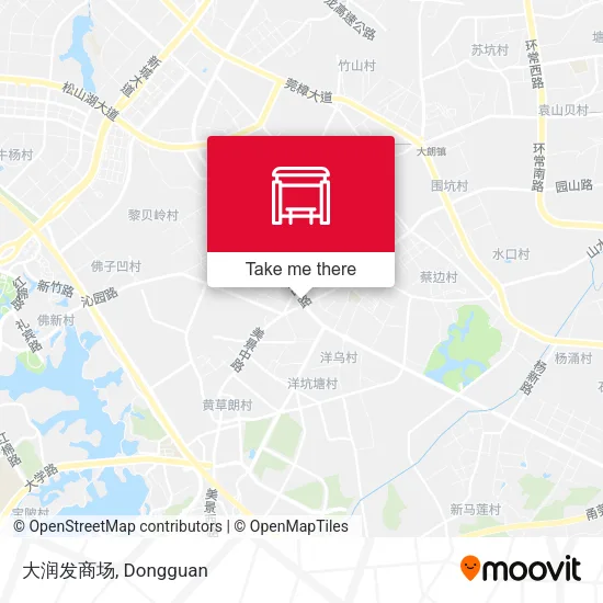 大润发商场 map