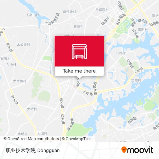 职业技术学院 map