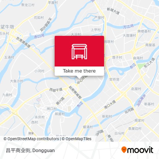 昌平商业街 map