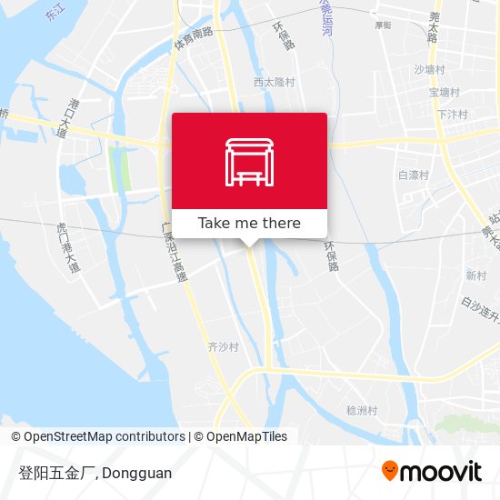 登阳五金厂 map