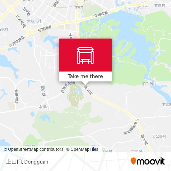 上山门 map