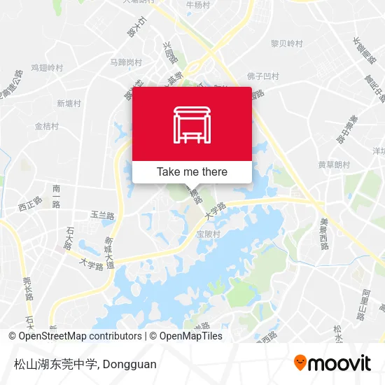 松山湖东莞中学 map
