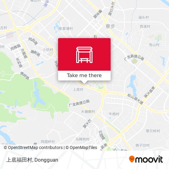 上底福田村 map