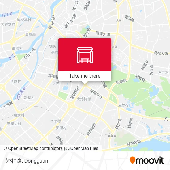 鸿福路 map