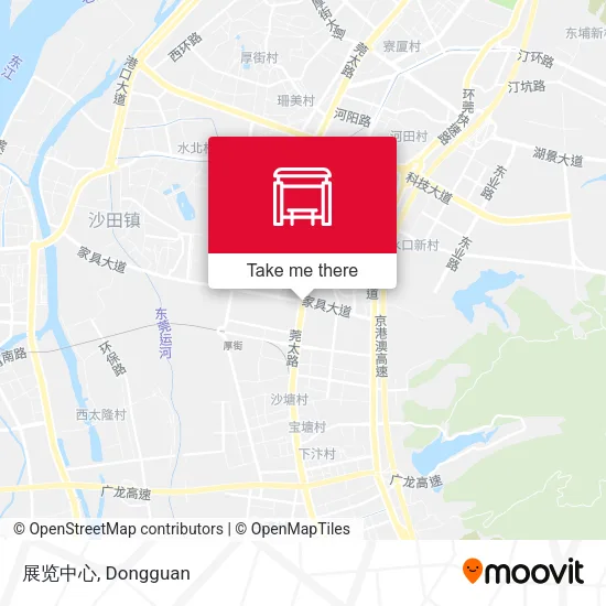 展览中心 map