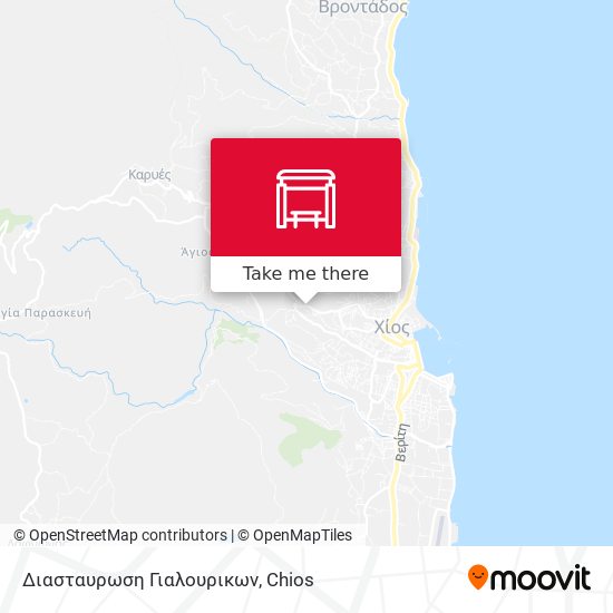 Διασταυρωση Γιαλουρικων map