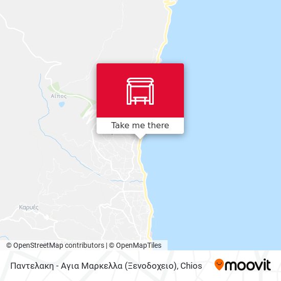 Παντελακη - Αγια Μαρκελλα (Ξενοδοχειο) map