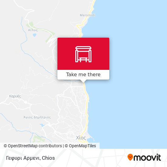 Γεφυρι Αρμενι map