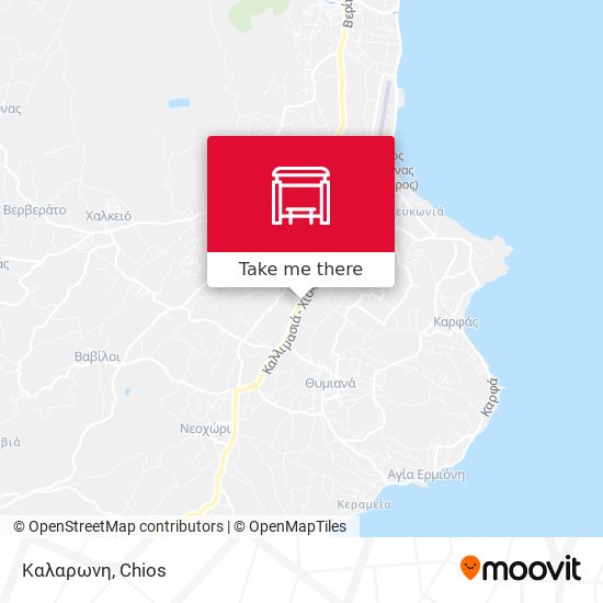 Καλαρωνη map