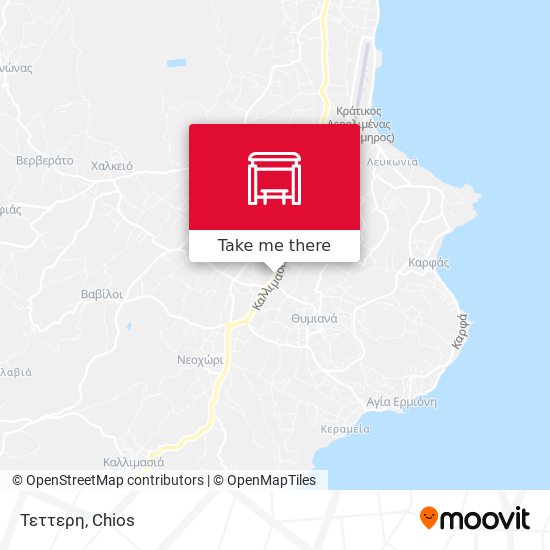 Τεττερη map