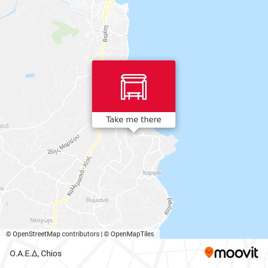 Ο.Α.Ε.Δ map
