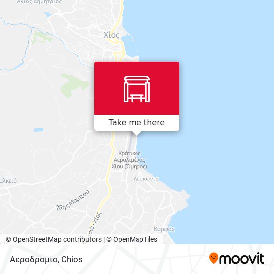 Αεροδρομιο map