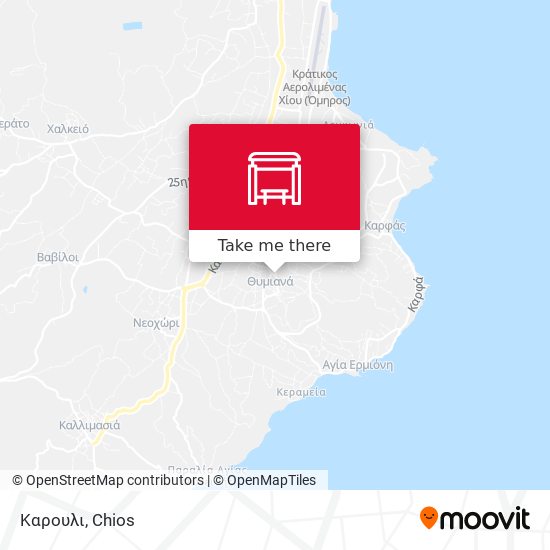 Καρουλι map