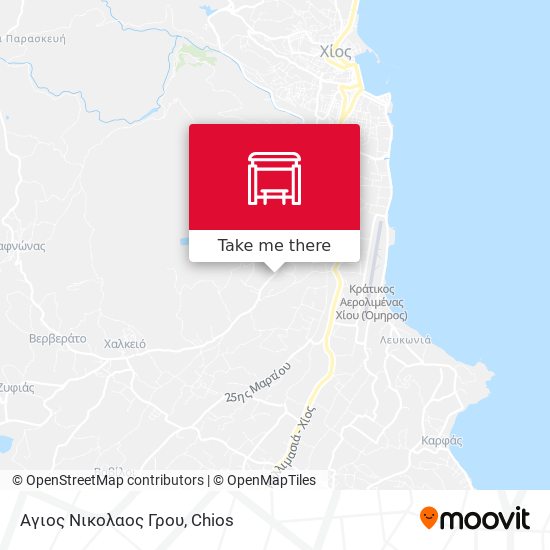 Αγιος Νικολαος Γρου map