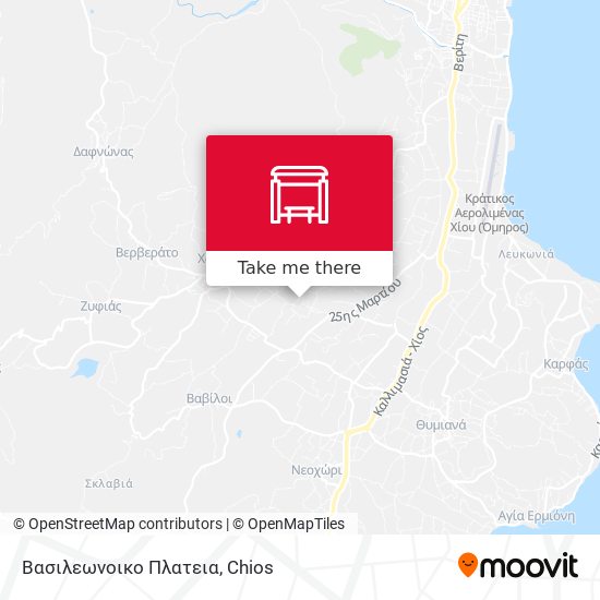 Βασιλεωνοικο Πλατεια map